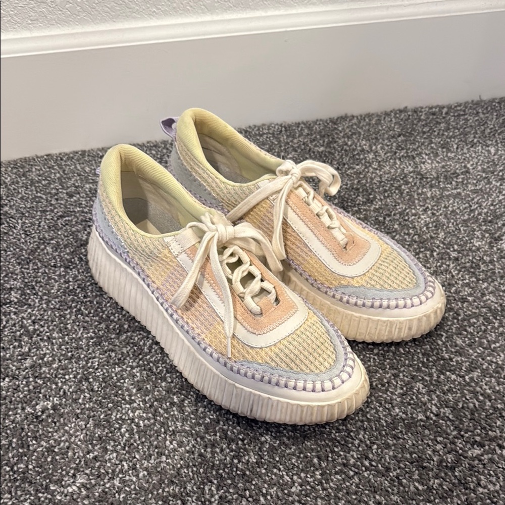 Dolce Vita Women's Dolen Sneaker in Pastel Tones
